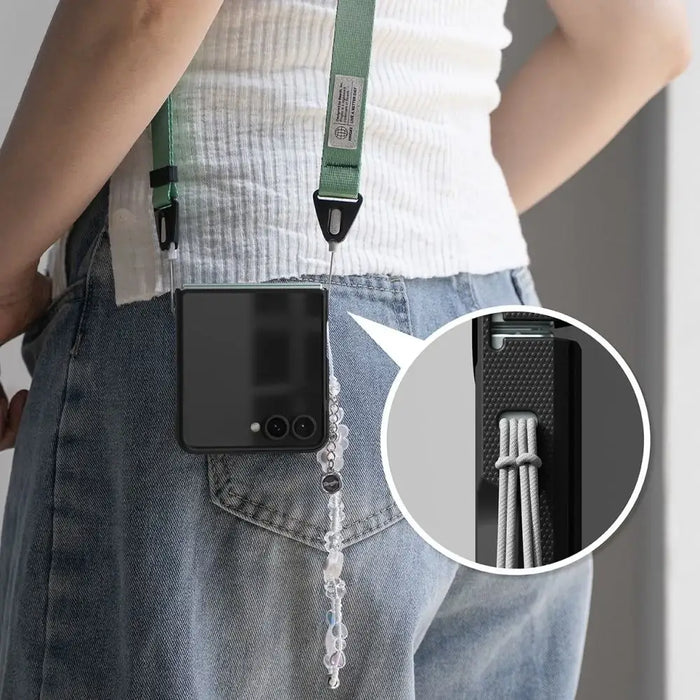 Ringke Onyx Case for Samsung Galaxy Z Flip 7 - Black - Cell phone cases and covers<<<HurtelXML