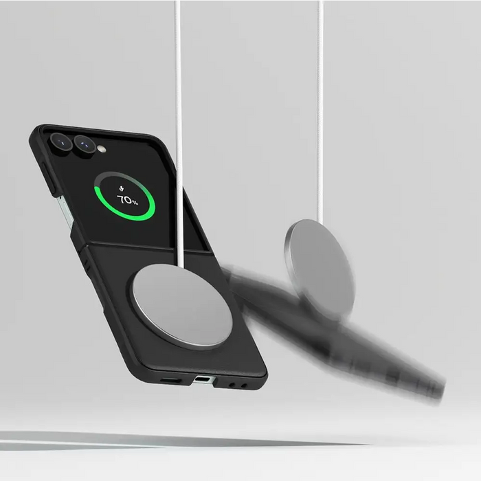 Ringke Onyx Magnetic MagSafe Case for Samsung Galaxy Z Flip 7 - Black - Cell phone cases and covers<<<HurtelXML