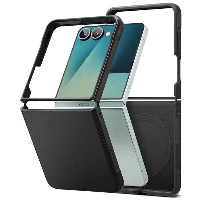 Ringke Onyx Magnetic MagSafe Case for Samsung Galaxy Z Flip 7 - Black - Cell phone cases and covers<<<HurtelXML