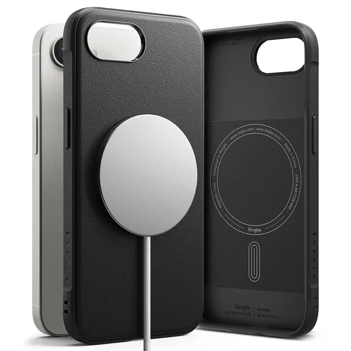 Ringke Onyx Magnetic Magsafe iPhone 16e Case - Black - Cell phone cases and covers<<<HurtelXML