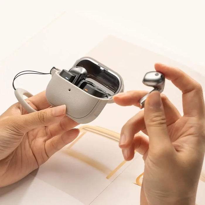 Ringke Onyx MagSafe Case for Samsung Galaxy Buds 3 / 3 Pro - Gray - Cell phone cases and covers<<<HurtelXML