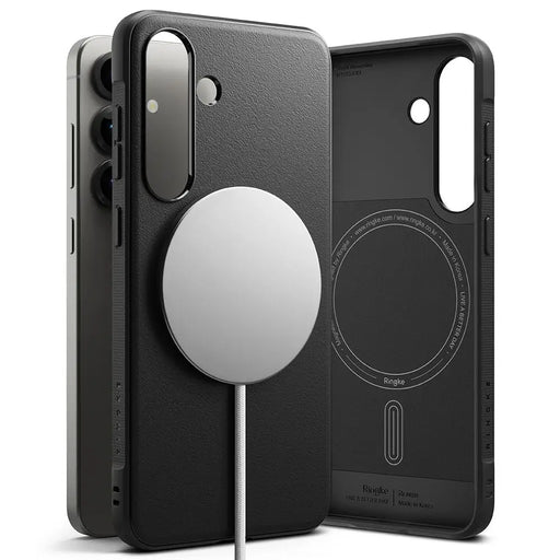 Ringke Onyx MagSafe Case for Samsung Galaxy S25 - Black - Cell phone cases and covers<<<HurtelXML