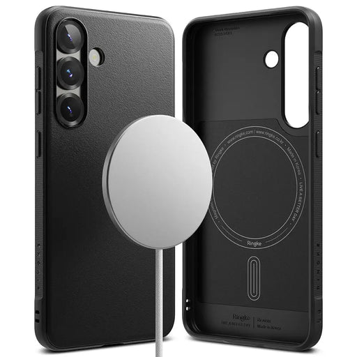 Ringke Onyx MagSafe Case for Samsung Galaxy S25 - Black - Cell phone cases and covers<<<HurtelXML