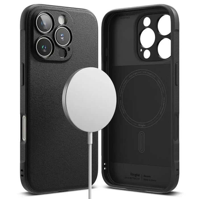 Ringke Onyx MagSafe iPhone 16 Pro Max Case - Black - iPhone 16 Pro Max<<<Accessories<<<Основна<<<DunaXML&&&Cell phone