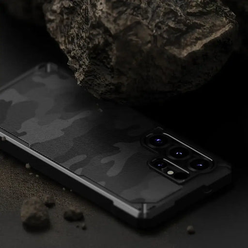 Ringke Rugged Gear Case for Samsung Galaxy S25 Ultra - Black Camo - Cell phone cases and covers<<<HurtelXML