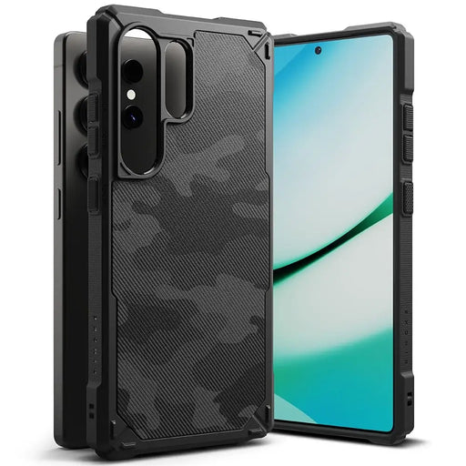 Ringke Rugged Gear Case for Samsung Galaxy S25 Ultra - Black Camo - Cell phone cases and covers<<<HurtelXML