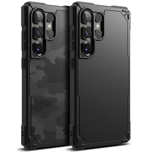 Ringke Rugged Gear Case for Samsung Galaxy S25 Ultra - Black - Cell phone cases and covers<<<HurtelXML