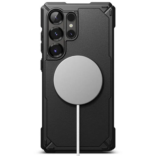 Ringke Rugged Gear MagSafe Case for Samsung Galaxy S25 Ultra - Black - Cell phone cases and covers<<<HurtelXML