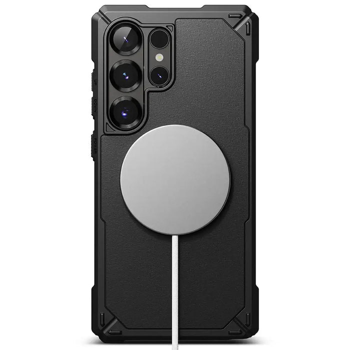 Ringke Rugged Gear MagSafe Case for Samsung Galaxy S25 Ultra - Black - Cell phone cases and covers<<<HurtelXML