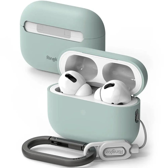 Ringke Silicone Case for Apple AirPods Pro 1 / 2 - Green - Cell phone cases and covers<<<HurtelXML