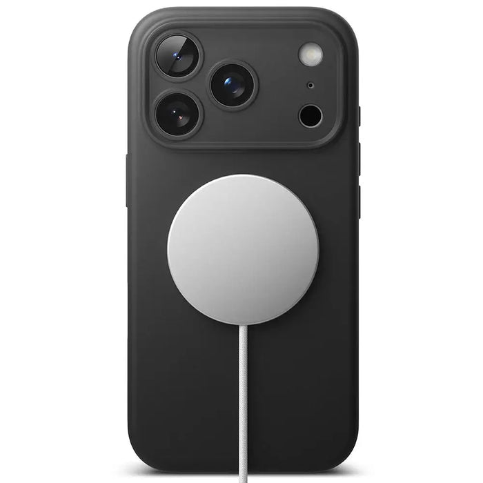 Ringke Silicone Magnetic MagSafe Case for iPhone 17 Pro Max - Black - Cell phone cases and covers<<<HurtelXML
