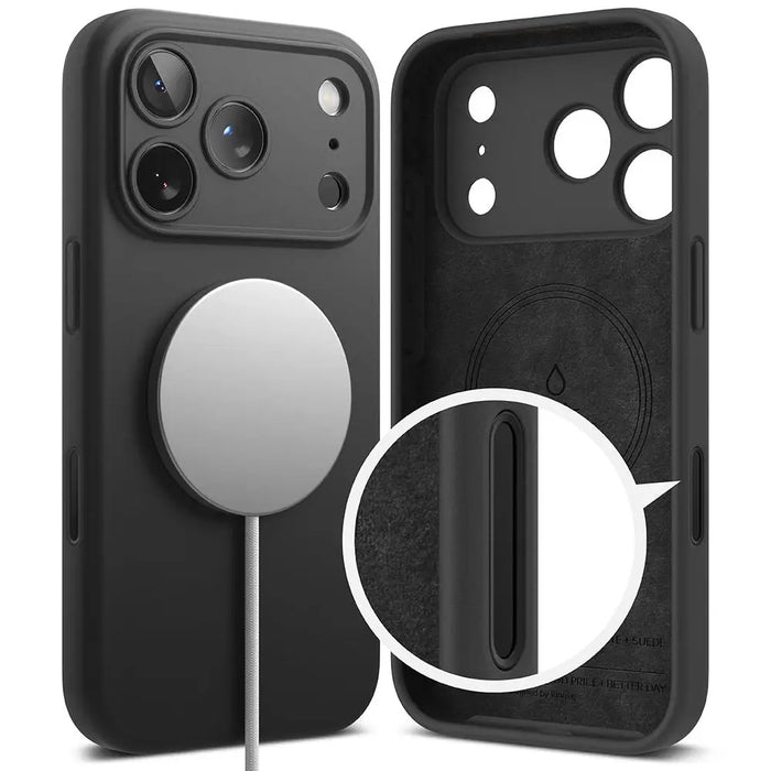 Ringke Silicone Magnetic MagSafe Case for iPhone 17 Pro - Purple - Cell phone cases and covers<<<HurtelXML