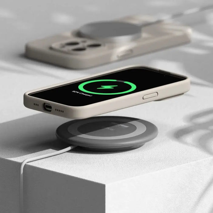 Ringke Silicone MagSafe iPhone 15 Pro Case - Beige - Cell phone cases and covers<<<HurtelXML