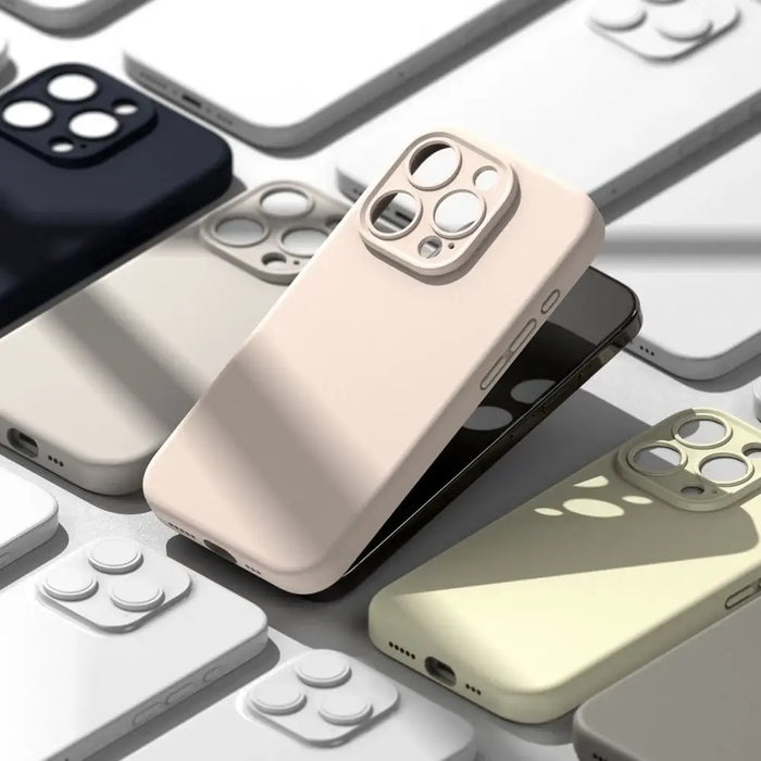 Ringke Silicone MagSafe iPhone 15 Pro Case - Pink - Cell phone cases and covers<<<HurtelXML