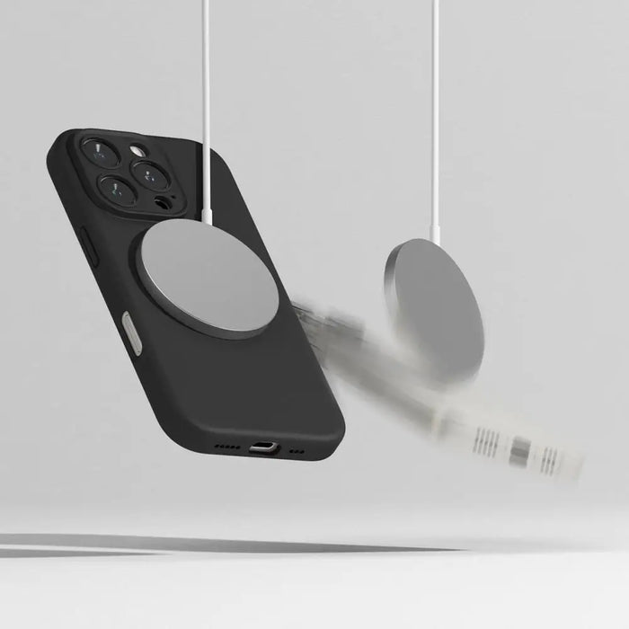Ringke Silicone MagSafe iPhone 16 Pro Case - Black - Cell phone cases and covers<<<HurtelXML&&&iPhone 16