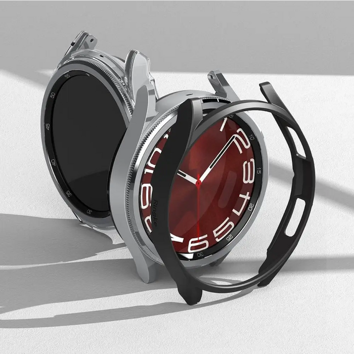 Ringke Slim 2-pack Case for Samsung Galaxy Watch 6 Classic 43mm - Black and Clear - Cell phone cases