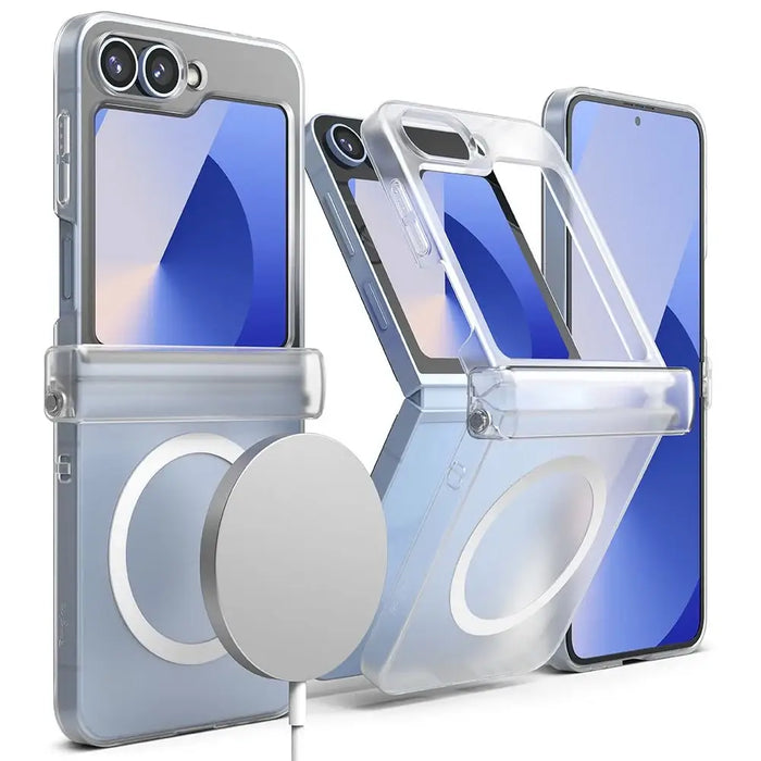Ringke Slim Hinge MagSafe Case for Samsung Galaxy Z Flip 6 - Clear Matte - Cell phone cases and covers<<<HurtelXML