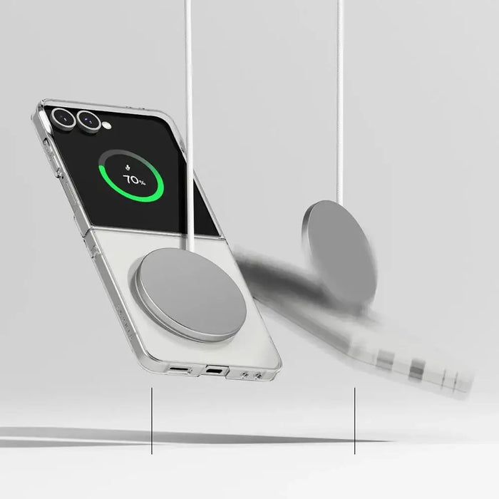 Ringke Slim Magnetic MagSafe Case for Samsung Galaxy Z Flip 7 - Transparent - Cell phone cases and covers<<<HurtelXML