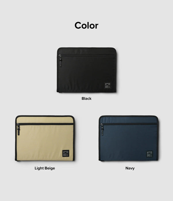 Ringke Smart Zip Pouch for a laptop up to 13’’ with a stand - beige - Laptop bags<<<HurtelXML