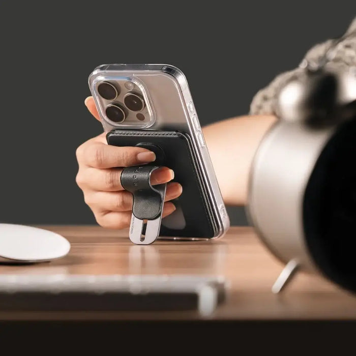 Ringke Wallet Slide Grip MagSafe case - black - Cell phone cases and covers<<<HurtelXML