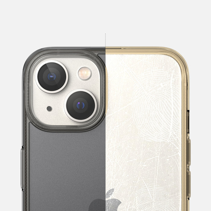 Ringke Fusion Matte case iPhone 14 Plus cover with a gel frame gray