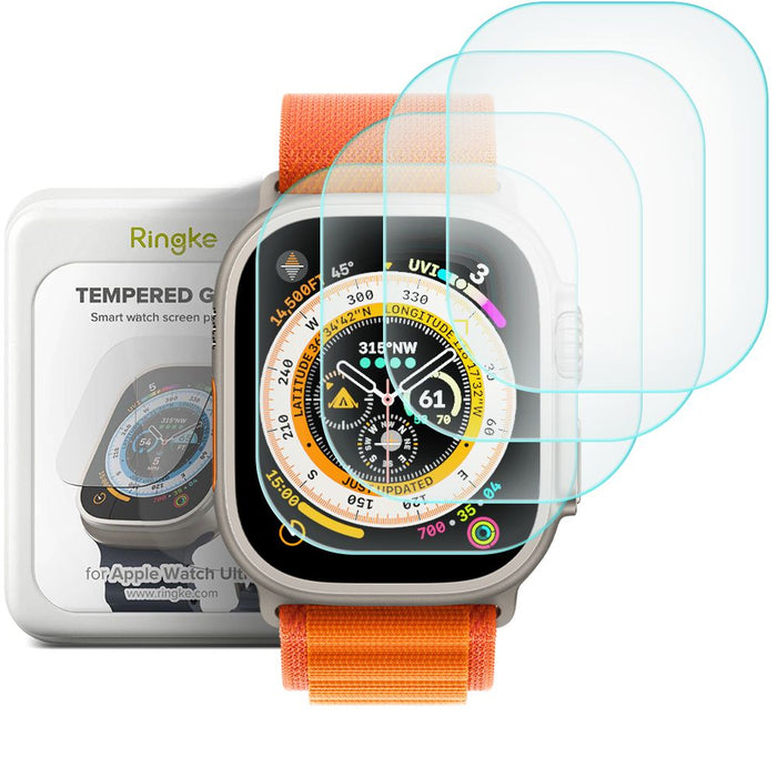 Ringke ID FC Glass 4-pack tempered glass for Apple Watch Ultra 1 / 2 (49 mm)