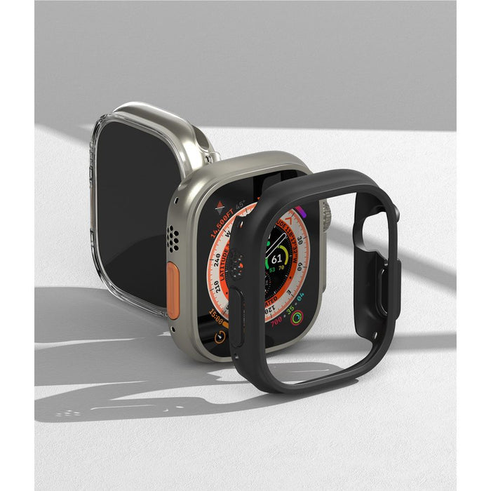 Ringke Slim 2-pack Case for Apple Watch Ultra 1/2 (49mm) - Clear and Matte Black