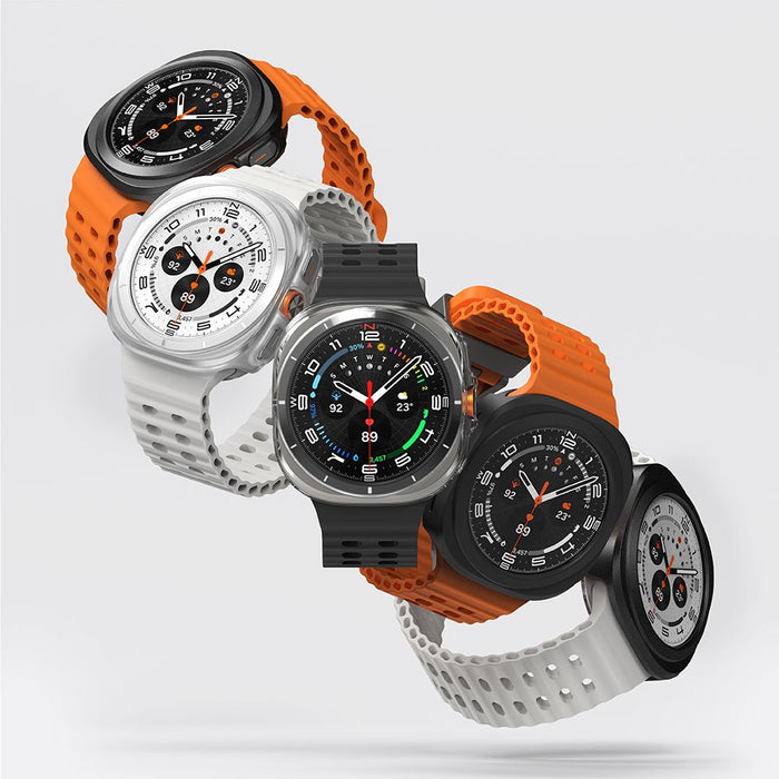 Ringke Slim &amp; Tempered Glass Case + Glass Set for Samsung Galaxy Watch Ultra 47mm - Transparent