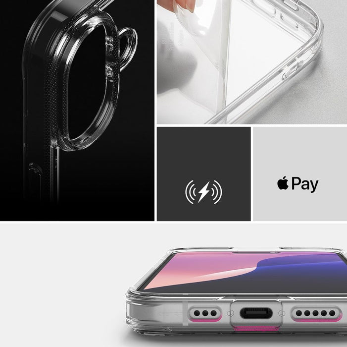 Ringke Fusion iPhone 16 Case - Clear