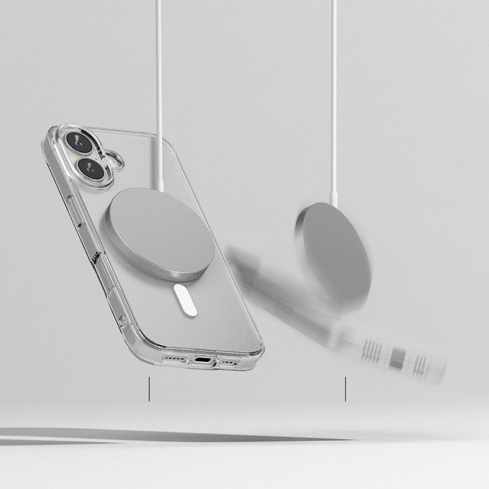 Ringke Fusion MagSafe iPhone 16 Case - Clear Matte
