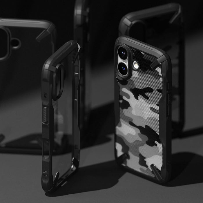 Ringke Fusion X iPhone 16 Case - Black