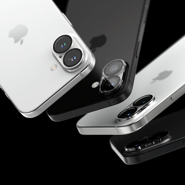 Ringke Camera Protector 2-pack tempered glass for iPhone 16 / 16 Plus