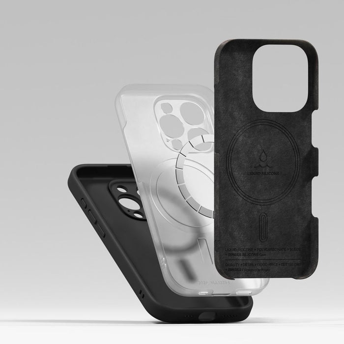 Ringke Silicone MagSafe Case for iPhone 16 Pro max - Black