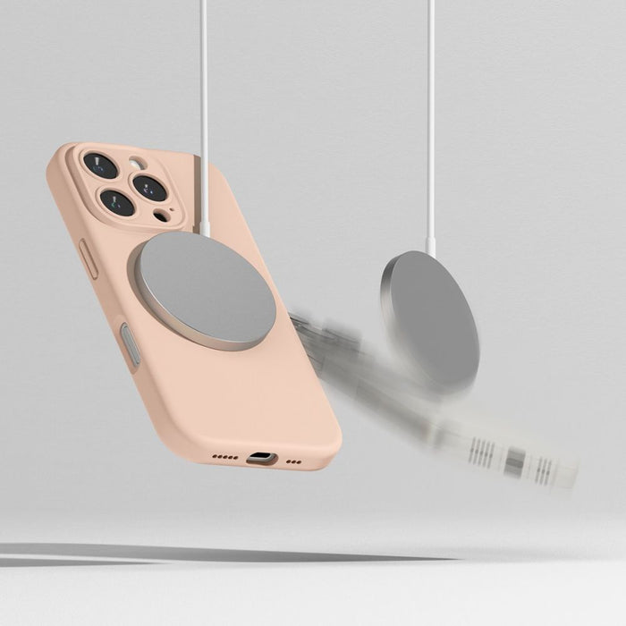 Ringke Silicone MagSafe iPhone 16 Pro Max Case - Pink