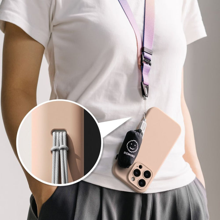 Ringke Silicone MagSafe iPhone 16 Pro Max Case - Pink