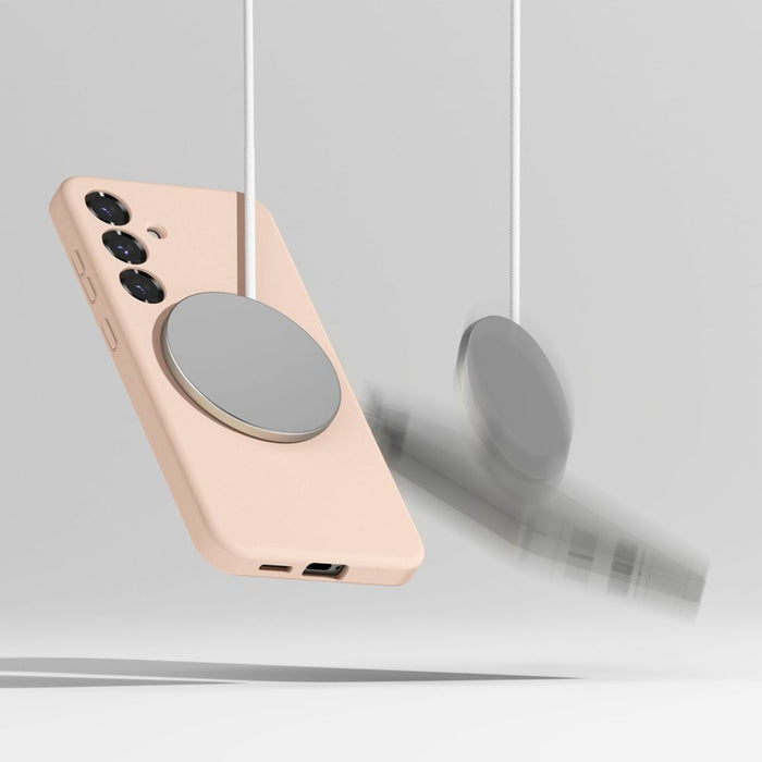 Ringke Silicone MagSafe Case for Samsung Galaxy S25 - Pink