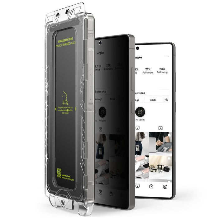 Ringke Easy Slide 2-pack Privacy Glass for Samsung Galaxy S25 Ultra