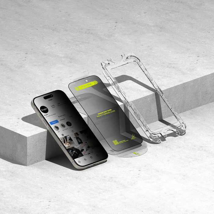 Ringke Easy Slide 2-pack Privacy Glass for Samsung Galaxy S25