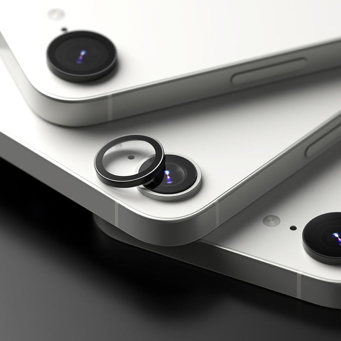 Ringke Camera Frame Protector 2-pack for iPhone 16e / 17e - Black