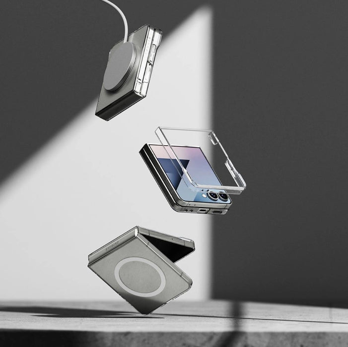 Ringke Slim Magnetic MagSafe Case for Samsung Galaxy Z Flip 7 - Transparent