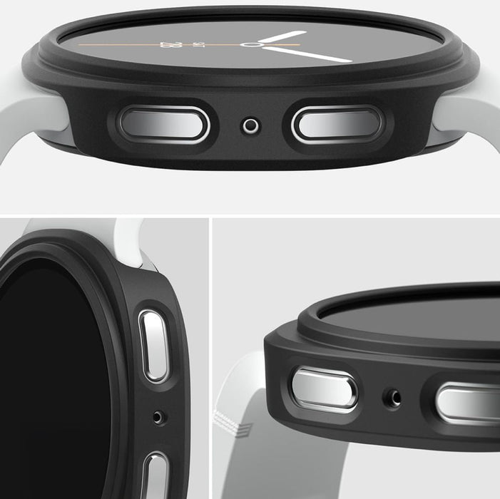 Ringke Slim 2-pack Case for Samsung Galaxy Watch 8 40mm - Transparent-Matte Black