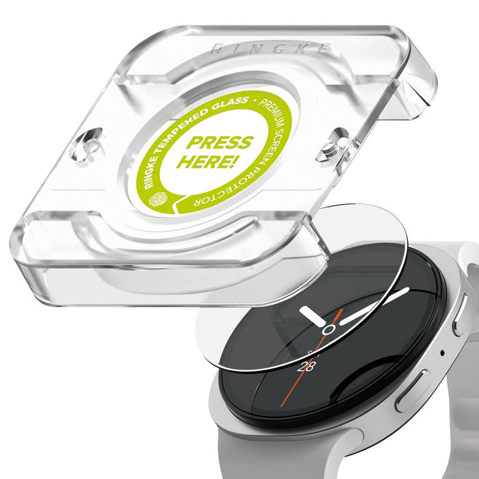 Ringke Tempered Glass Pro 2-pack for Samsung Galaxy Watch 8 44mm - transparent
