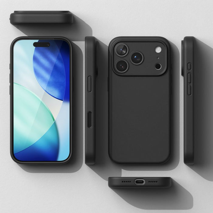 Ringke Silicone Magnetic MagSafe Case for iPhone 17 Pro Max - Black
