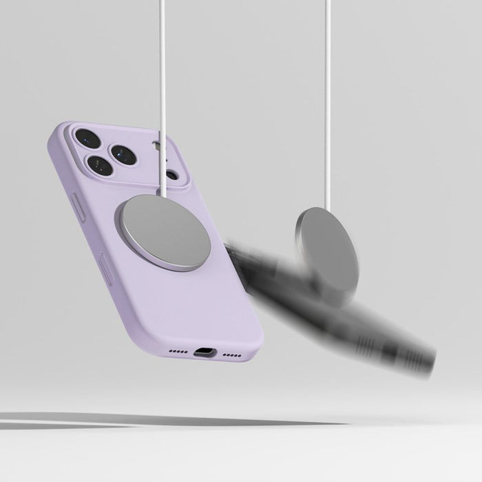 Ringke Silicone Magnetic MagSafe Case for iPhone 17 Pro Max - Purple