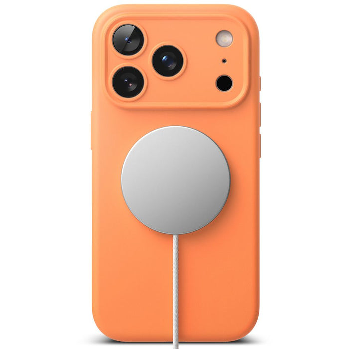 Ringke Silicone Magnetic MagSafe Case for iPhone 17 Pro Max - Orange