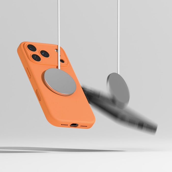 Ringke Silicone Magnetic MagSafe Case for iPhone 17 Pro - Orange