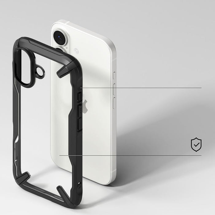 Ringke Fusion X Case for iPhone 17 - Black