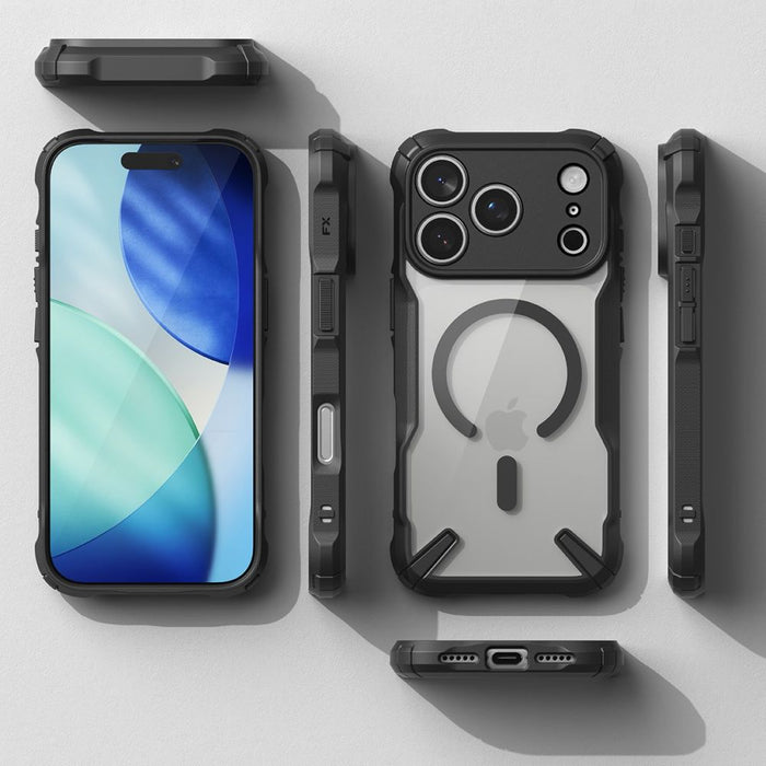 Ringke Fusion X Magnetic MagSafe Case for iPhone 17 Pro Max - Black