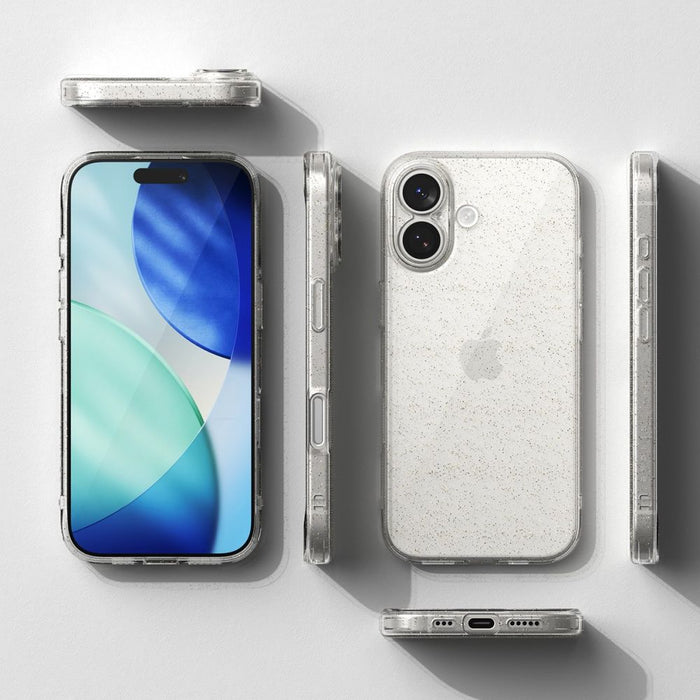Ringke Air iPhone 17 Case - Clear Glitter