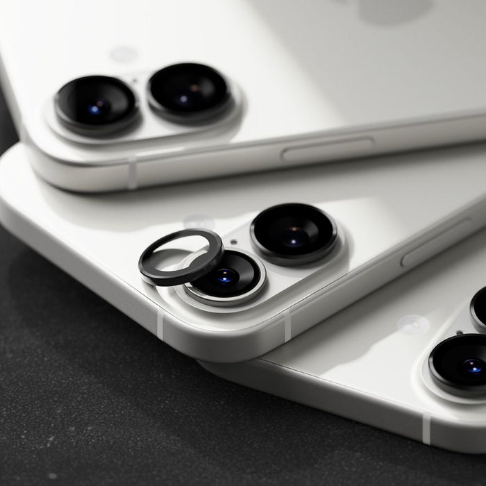 Ringke Camera Frame Protector 2-pack for iPhone 17 - Black